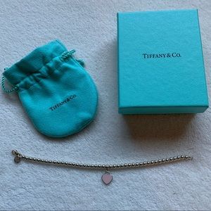 Pink Return to Tiffany Bead Bracelet